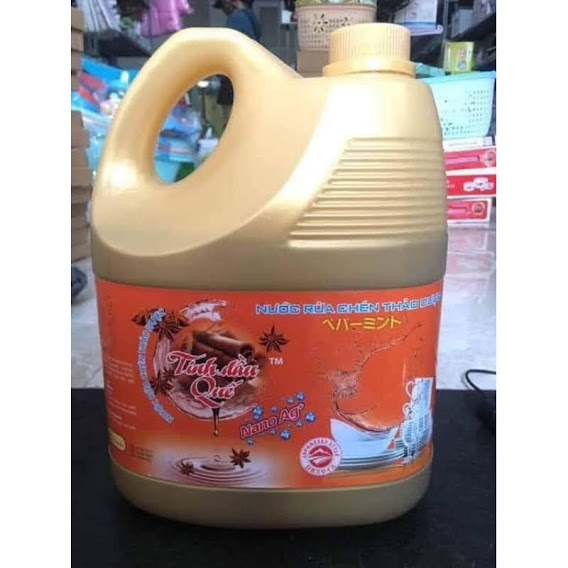 NƯỚC RỬA BÁT, LAU SÀN HƯƠNG QUẾ ĐẬM ĐẶC