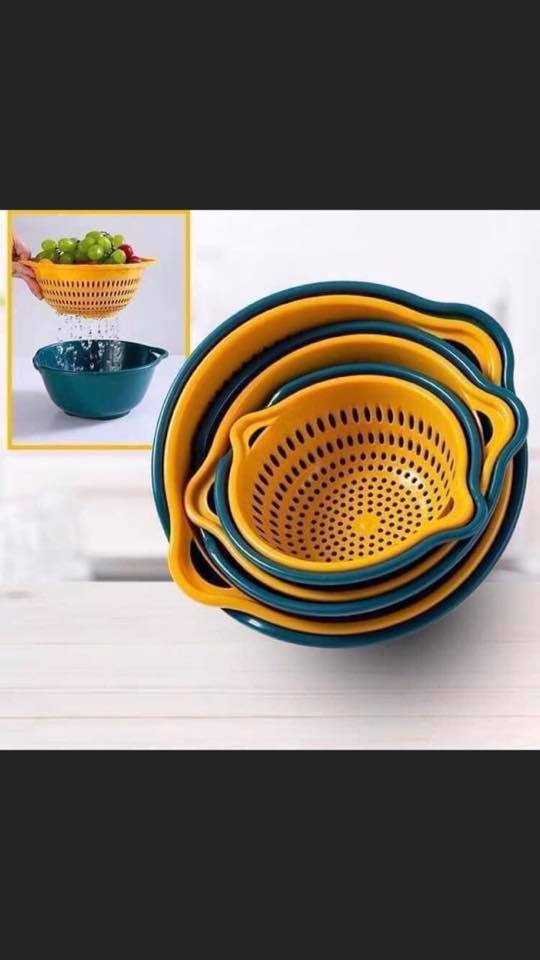 SET 6 MÓN RỔ VÀ CHẬU TIỆN LỢI
