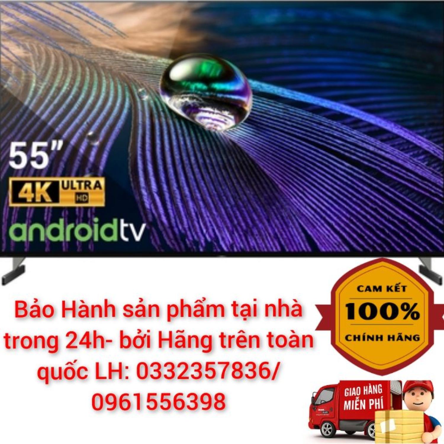 Smart Tivi OLED Sony 55 Inch 4K XR-55A90J < Chính hãng BH:24 tháng tại nhà toàn quốc >