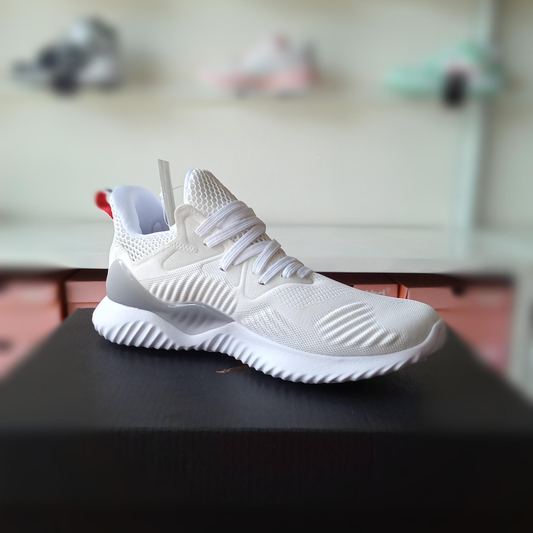 Giày Adidas Alphabounce Beyond trắng xám