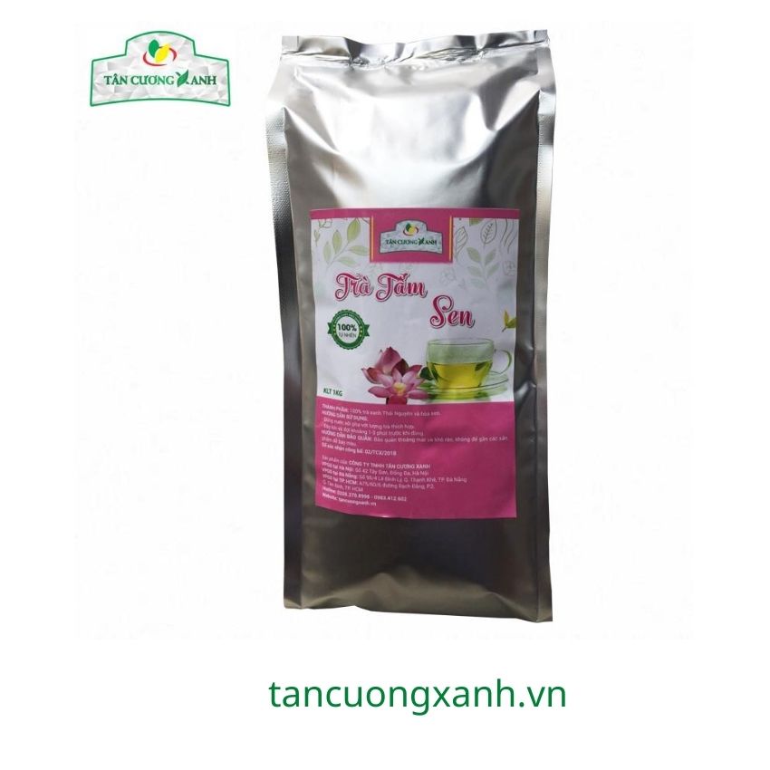 1kg Chè vụn sen Tân Cương Xanh