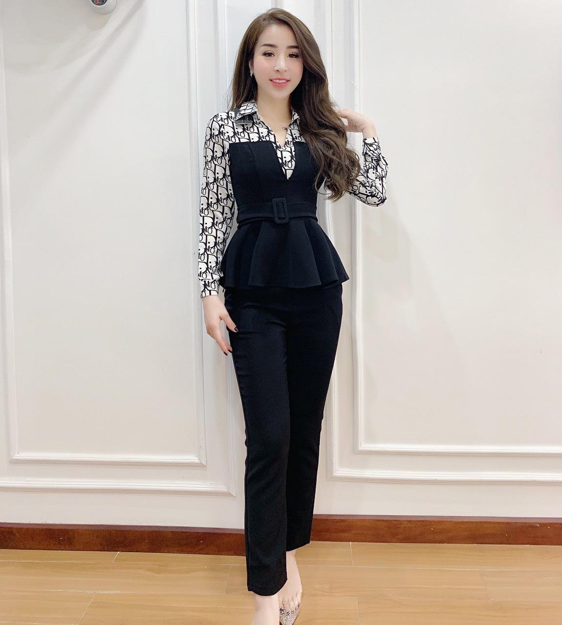 Sét bộ coton phối thun-QH