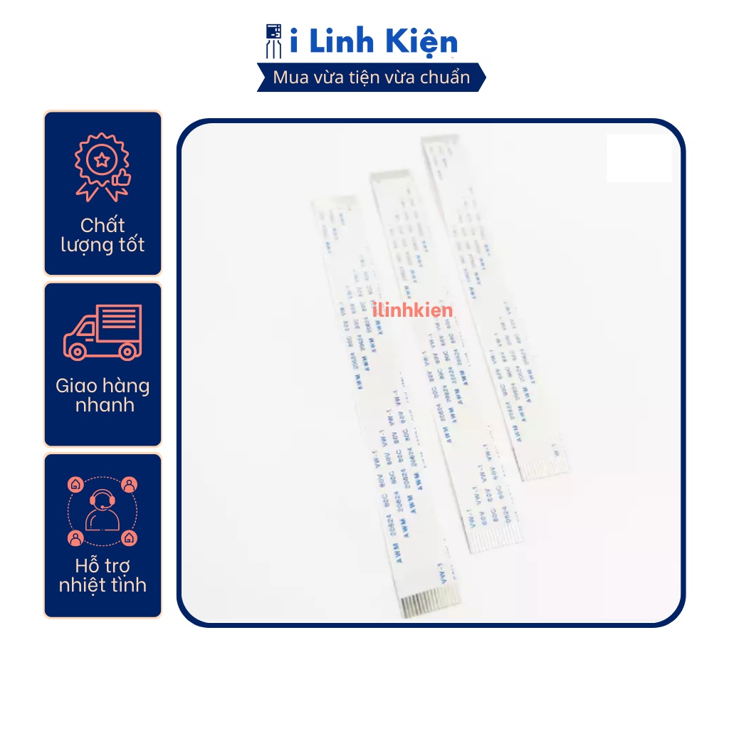 Cáp FFC 18P thuận 0.5mm dài 20cm