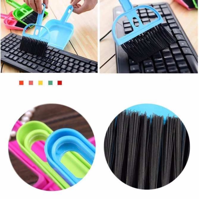 Bộ Chổi Kèm Hót Rác Mini