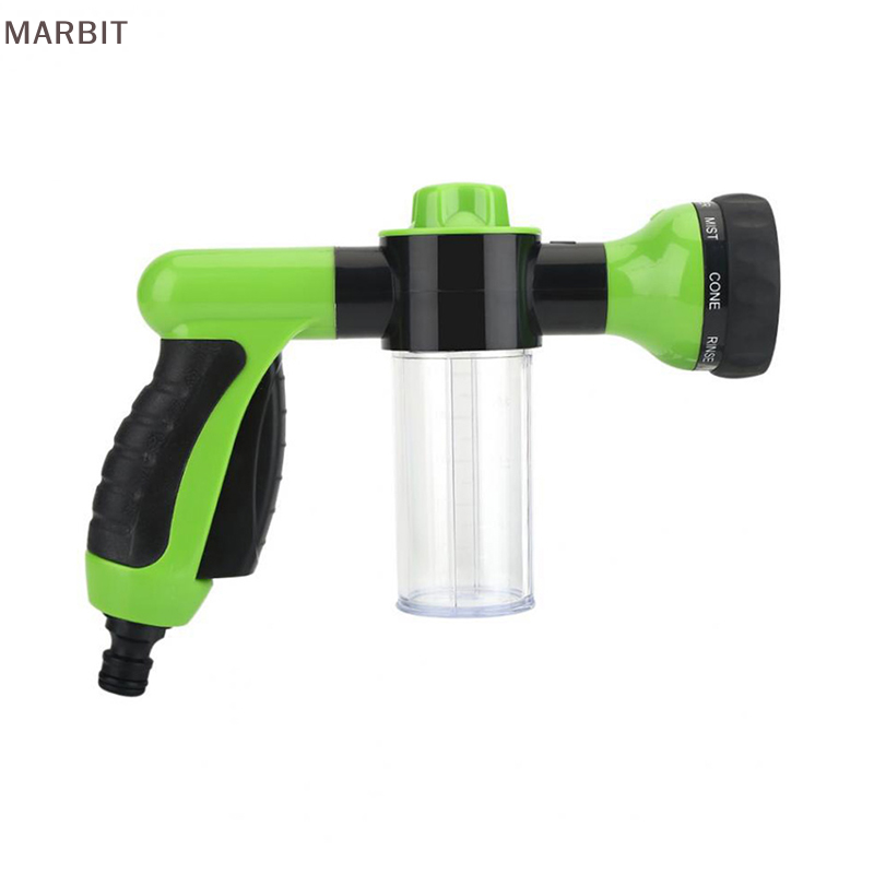 MARBIT Rửa công cụ 8 trong 1 máy bay phản lực súng phun xà phòng Dispenser vườn tưới nước vòi vòi phun