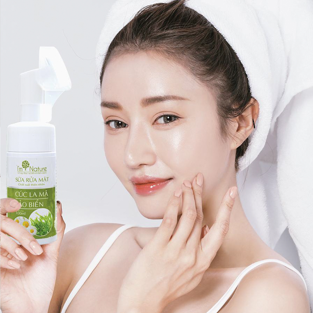 Sữa Rửa Mặt I'm Nature 100ml Cho Mọi Loại Da