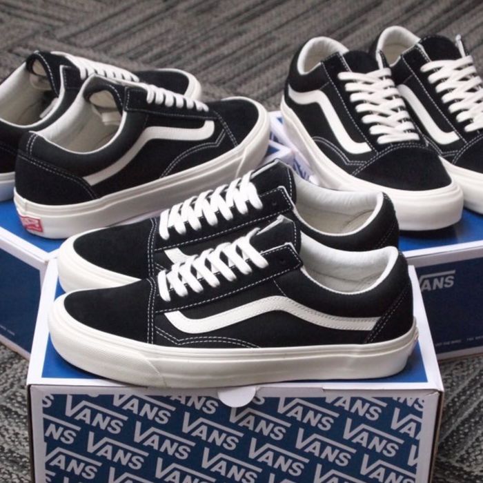 Giày Vans Vault Style 36 màu đen nam nữ ( Full box)