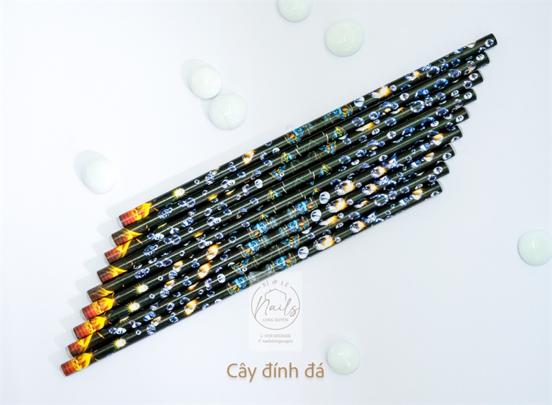 Bút sáp chấm đá, bút sáp đính đá