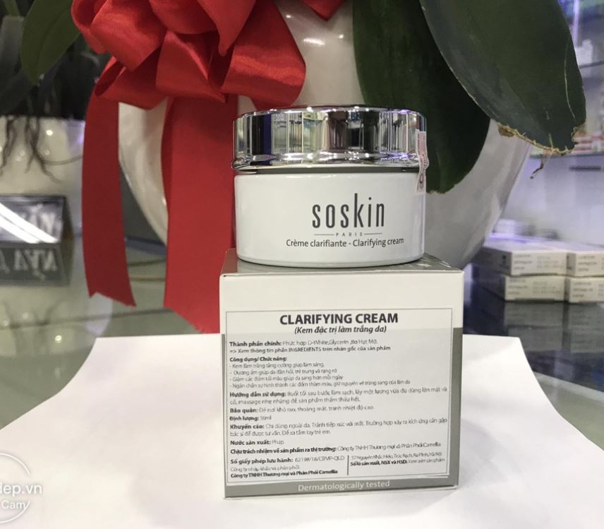 [HCM]SOSKIN Cream - Kem dưỡng sáng da