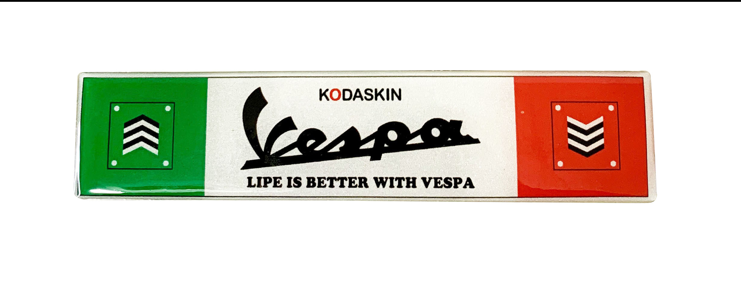 Tem dán biển số xe Vespa