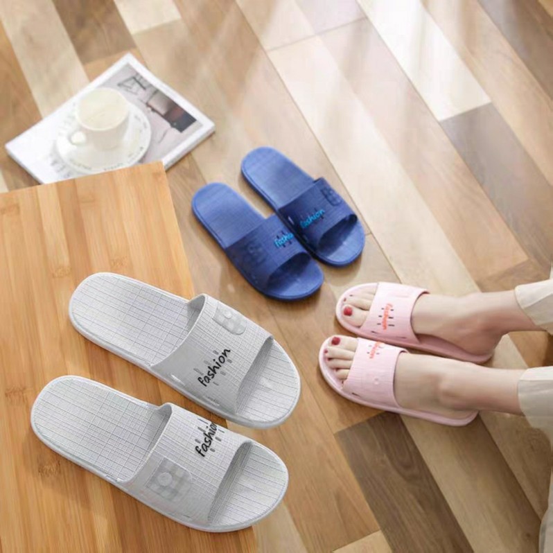 Dép cao su siêu mềm, dép lê đi trong nhà cho bạn gái- gấu chữ giá rẻ