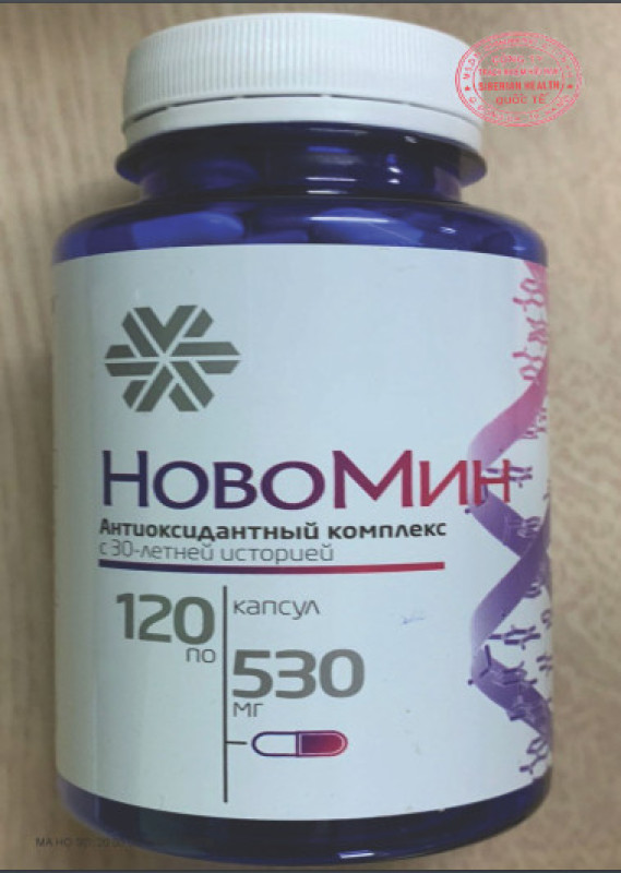 Viên uống bảo vệ sức khỏe 4 N.V.M.N  Siberi Nga (mẫu mới Novimin) nhập khẩu