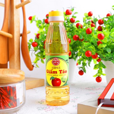 Dấm táo Hàn Quốc Ottogi chai 250ml