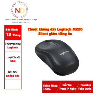 Chuột Giá Rẻ Chuột không dây Logitech M220,Silent giảm tiếng ồn - Bảo hành thumbnail