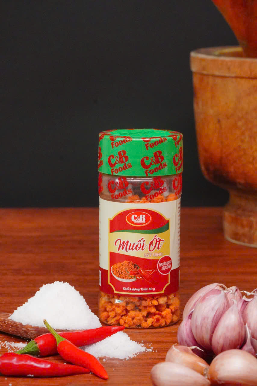 MUỐI ỚT TÂY NINH C&B - GIA VỊ ĐẬM ĐÀ, ĐÚNG CHUẨN VIỆT