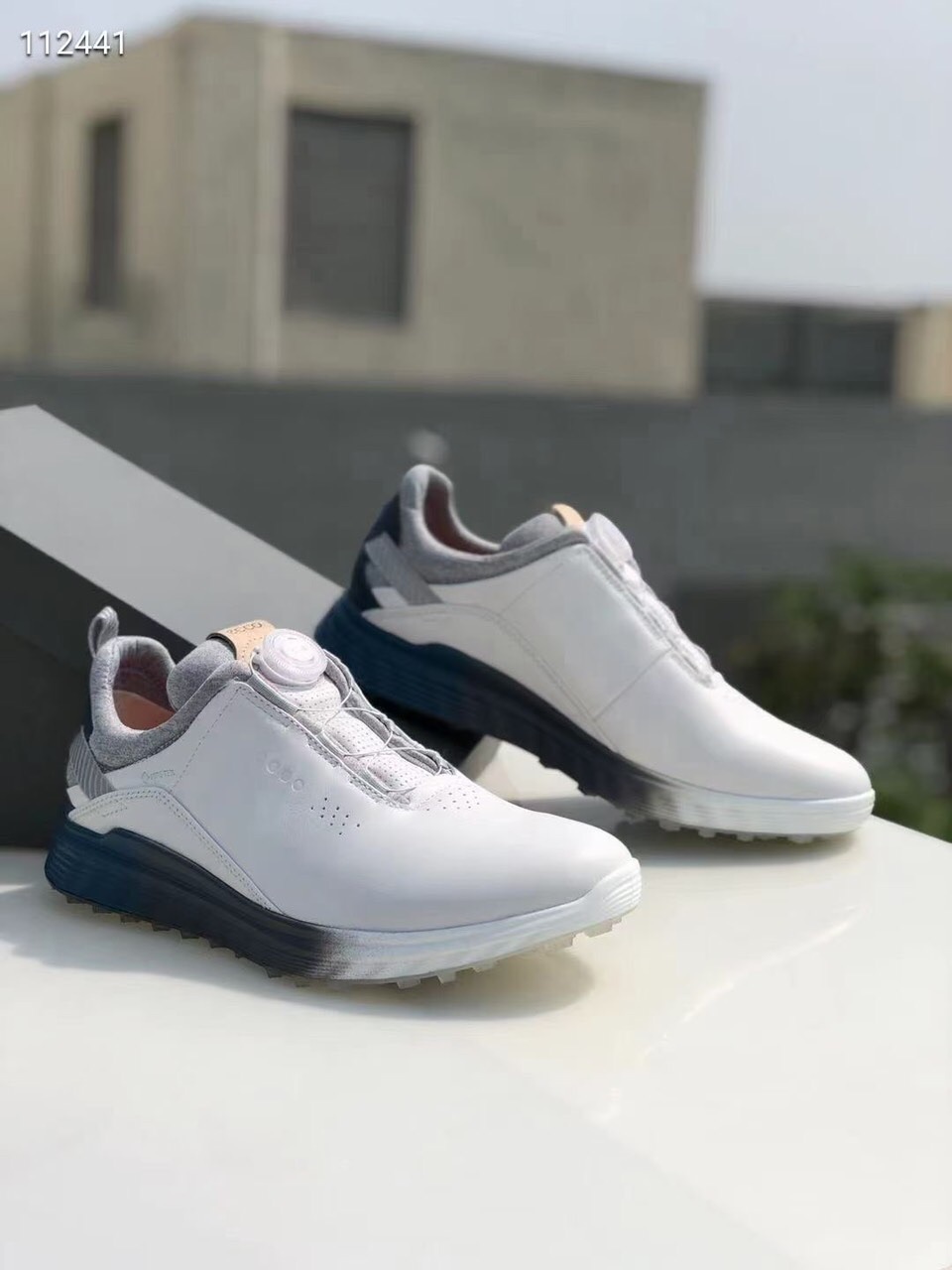 Giày Golf nam - giày Golf Ecco núm vặn mẫu mới 2022