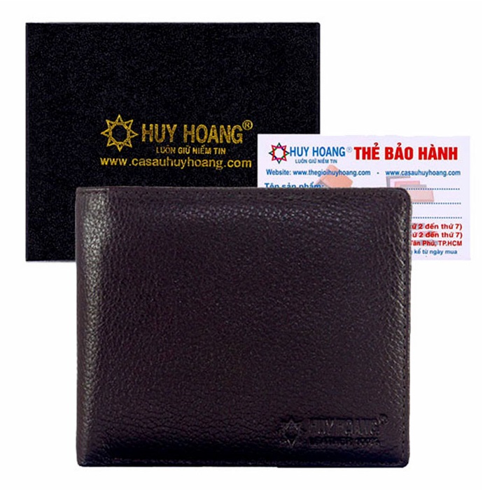 Male wallet cowhide luxury glorious Brown HK2115