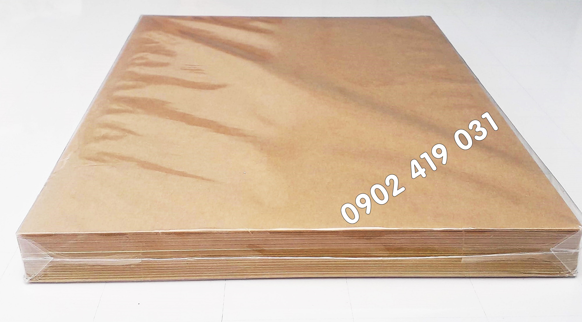 Giấy in Decal Da Bò A4 Xấp 100 Tờ [ Giấy Kraft ]