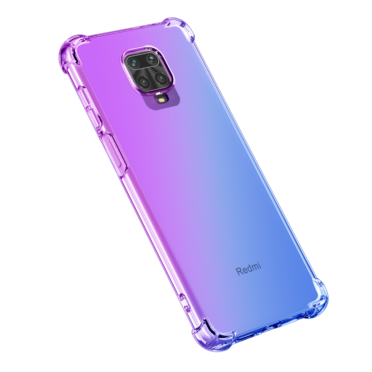 Ốp lưng Xiaomi Redmi Note 9s / Note 9 Pro dẻo TPU đa sắc lồi 4 góc