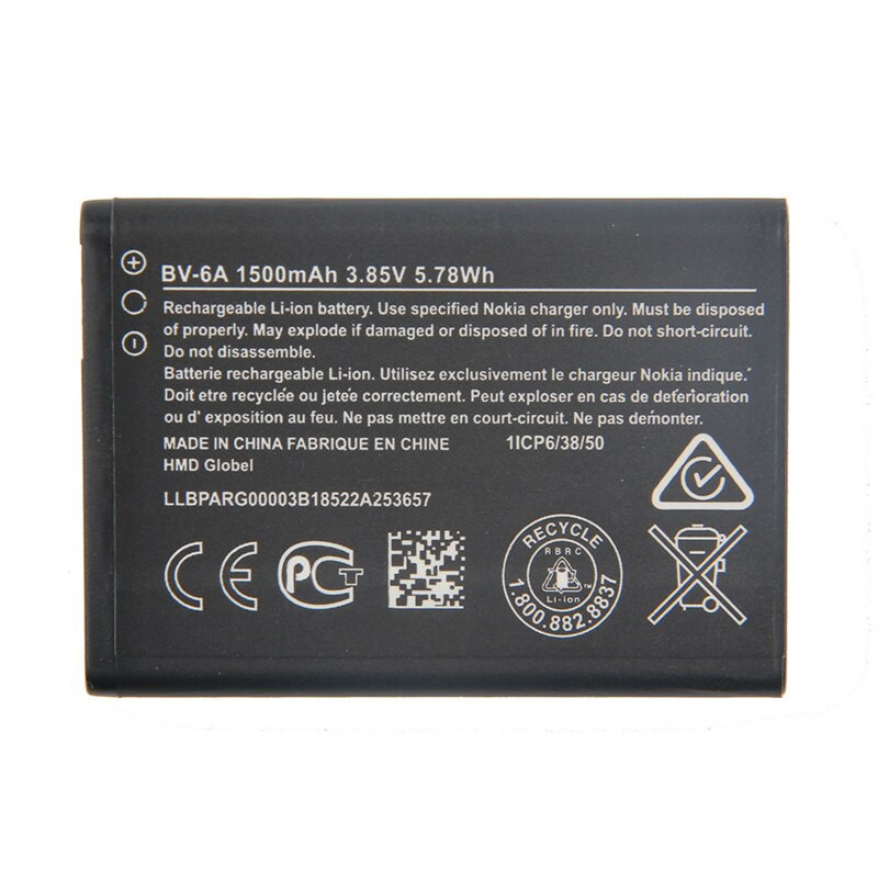 Pin Nokia 8110 BV-6A chuẩn bh 1 đổi 1