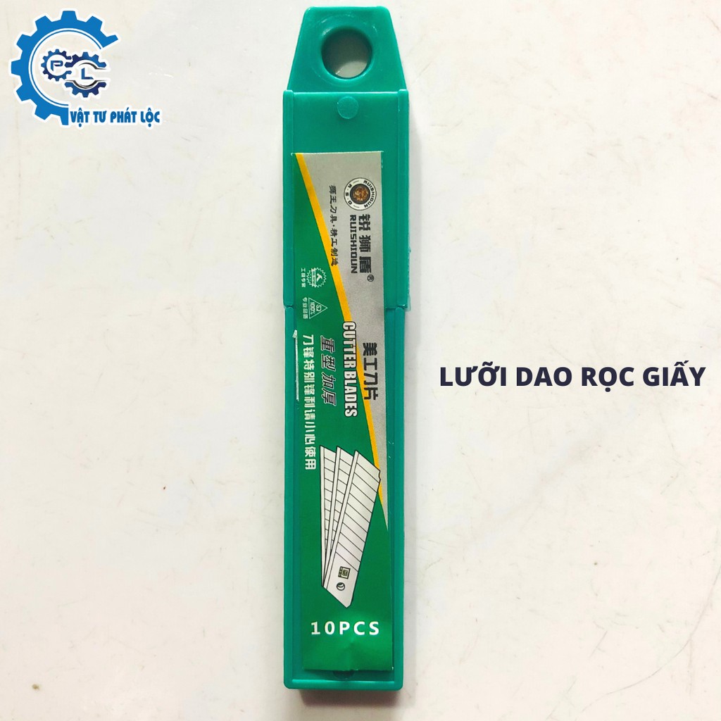 Lưỡi dao rọc giấy (10 lưỡi)