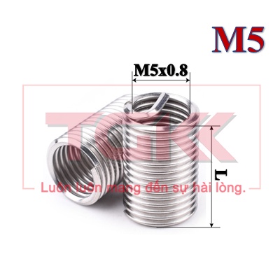 Ren cấy helicoil inox 304 m2-m10