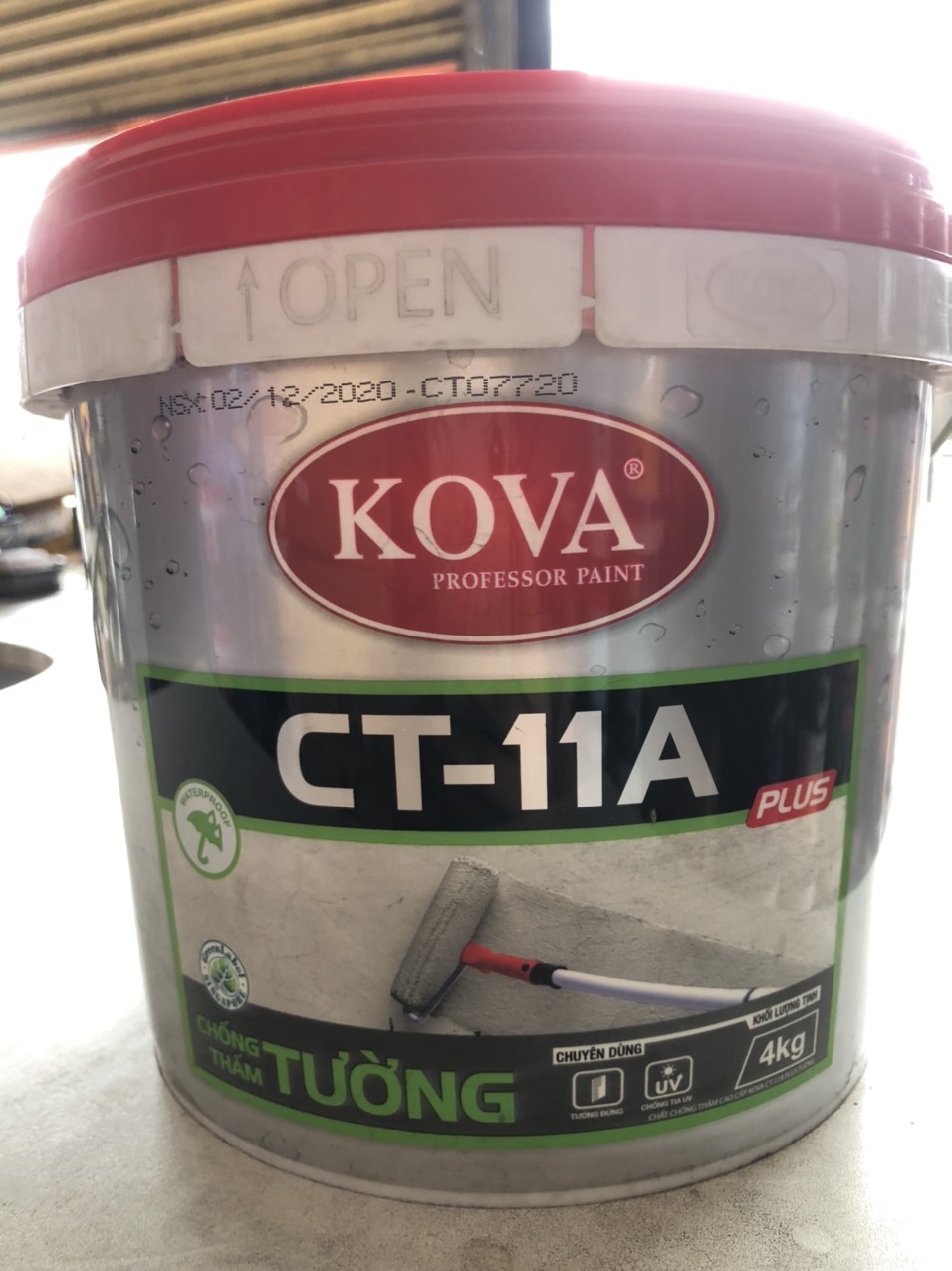 CHỐNG THẤM KOVA CT-11A TƯỜNG 22KG
