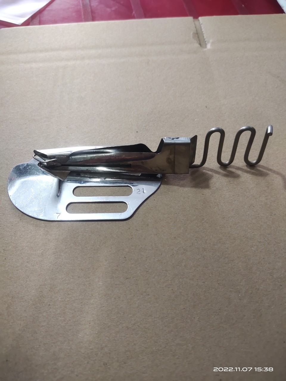 Cữ viền gấp 1 mép