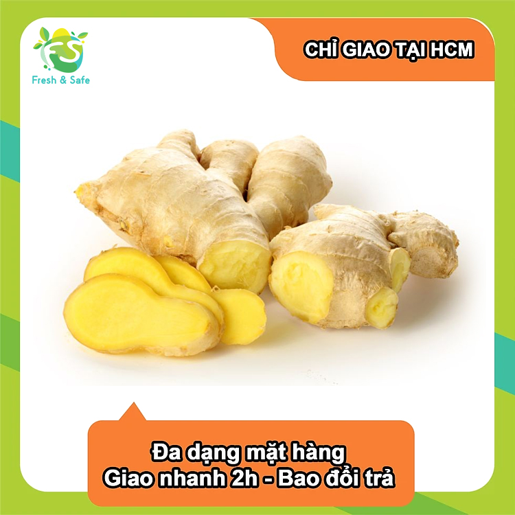 [Chỉ Giao HCM] Gừng - 100g
