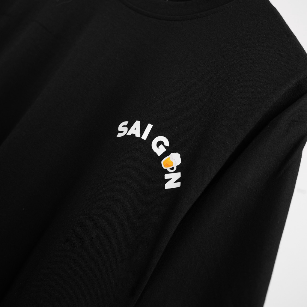 LUCKÁo thun tay lỡ The Bad God Saigon tee
