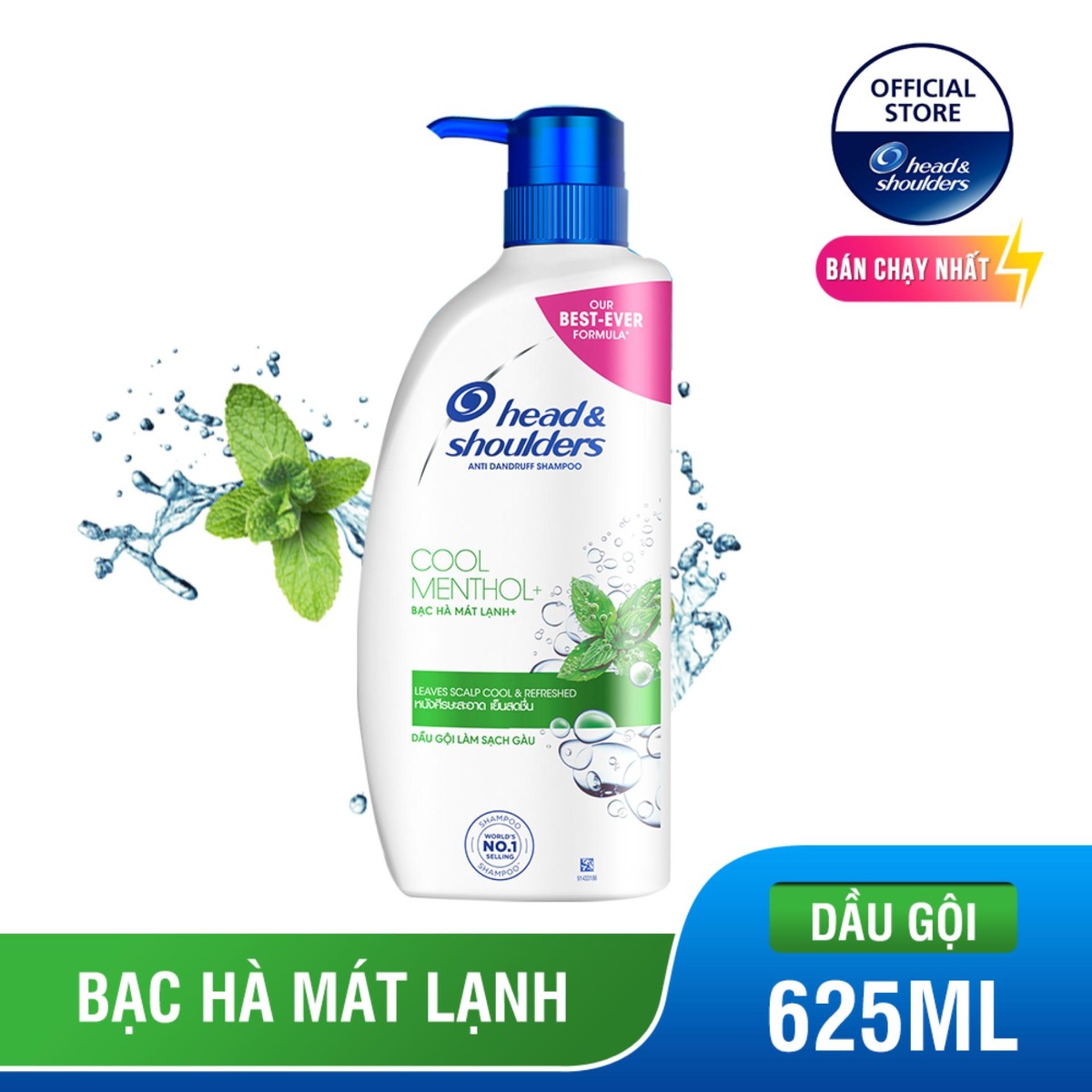 [GIẢM GIÁ ] Dầu Gội Chai Head & Shoulders 625ml