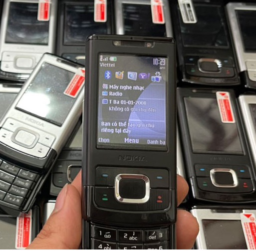 Điện thoại Nokia 6500 slide nắp trượt (CHÍNH HÃNG - MAIN ZIN - BẢO HÀNH 1 NĂM)