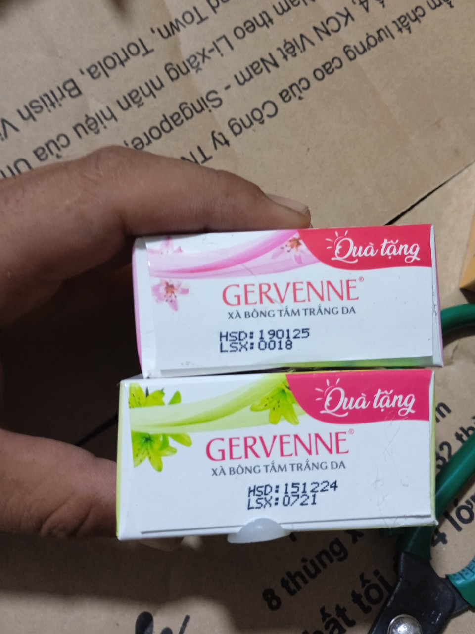 Xà Bông Cục Gervenne 90g