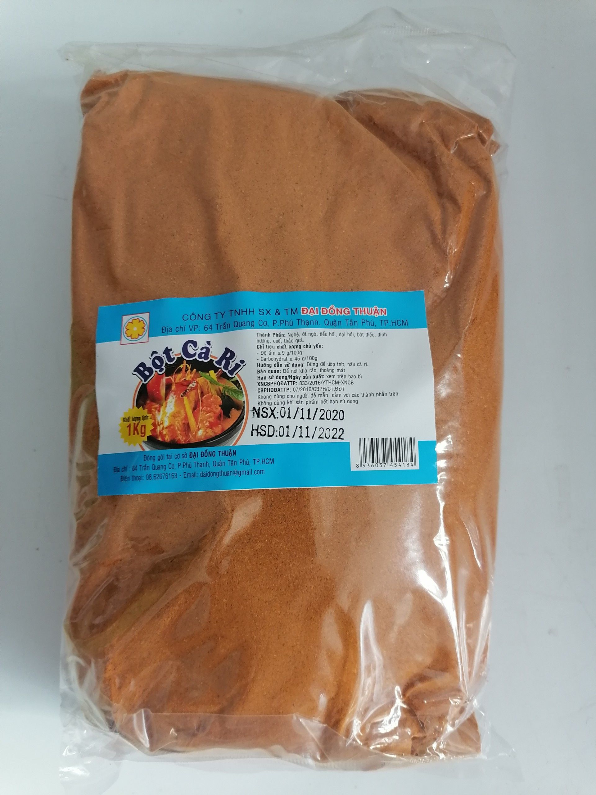 Bột gia vị nấu ăn đại đồng thuận curry powder