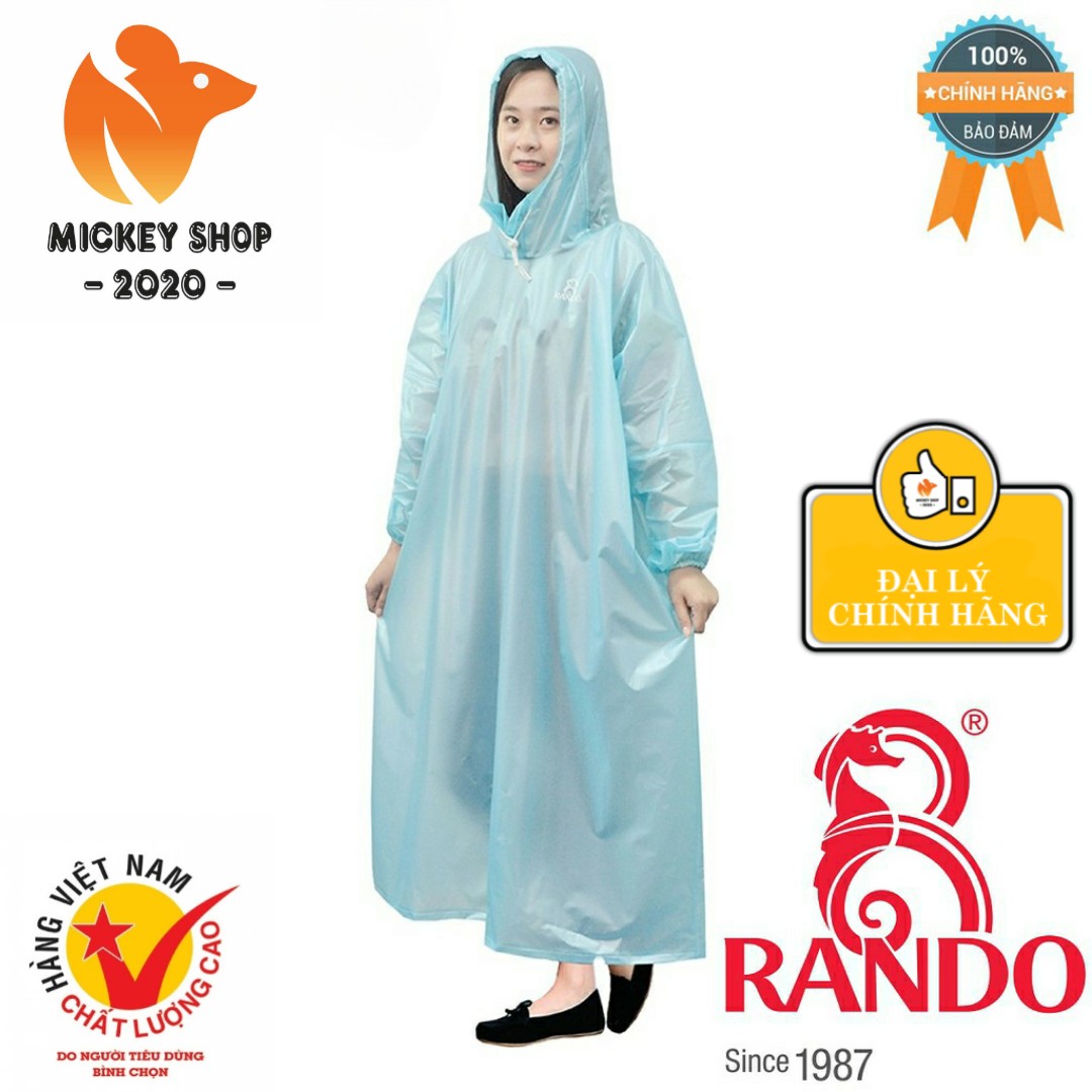 [HCM][MUA NHIỀU] Áo mưa Rando Easy Trum “Trùm cực nhanh bảo vệ toàn diện” APPC-10