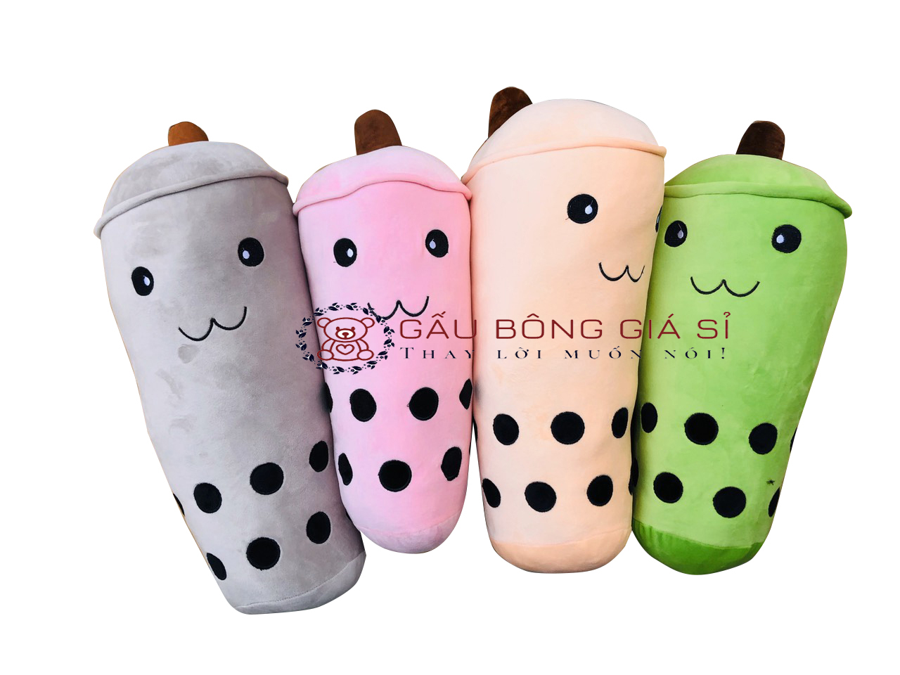 Gấu bông ly trà sữa