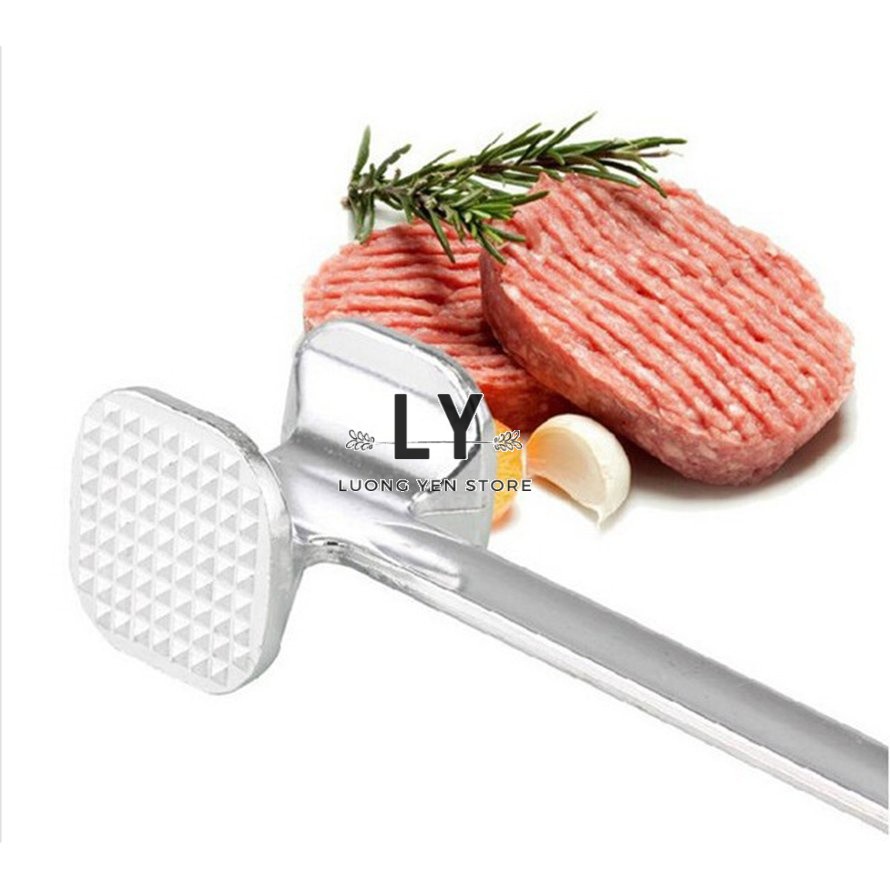 Búa Đập Thịt, đá 2 mặt chất liệu nhôm size to