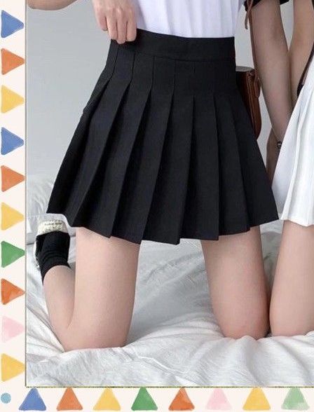 Chân váy xếp ly, chân váy xòe