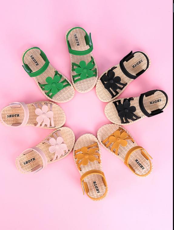 Sandal học sinh đính nơ siêu yêu