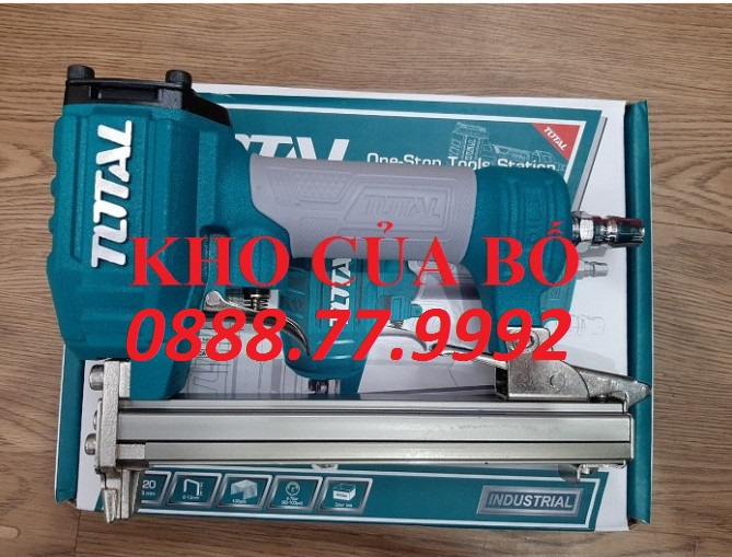 Súng bắn đinh U dùng hơi TOTAL TAT8131-3 | máy bắn đinh kích thước ghim 6-13mm, mũ ghim 11,2mm, áp suất hoạt động: 0,4-0