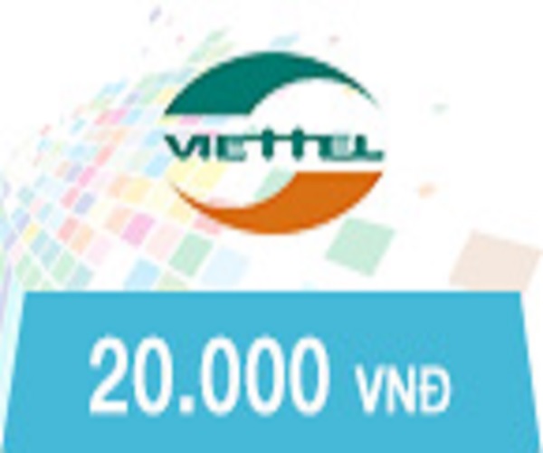 [HCM]Thẻ Viettel 20.000 VNĐ & PHÍ CHUYỂN