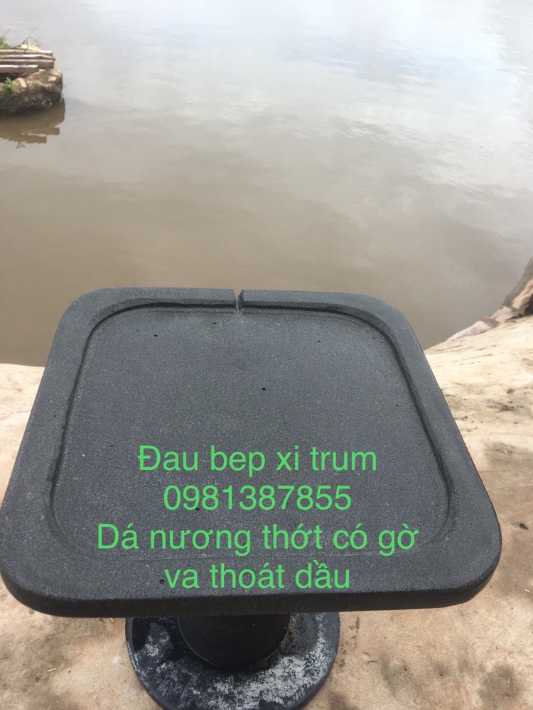 Đá nướng thịt đá nham thạch bầu dục 20x30