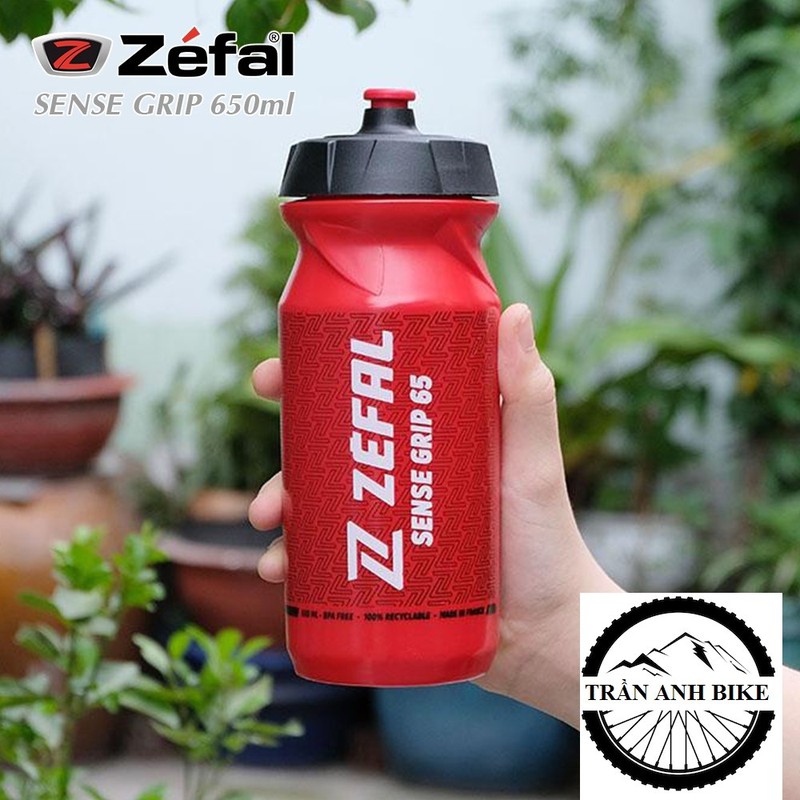 Bình nước xe đạp Zefal Sense Grip PH 650ml