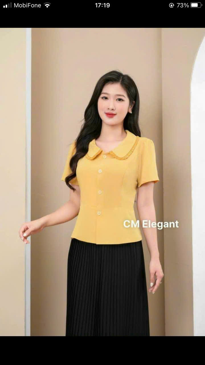 ÁO CÔNG SƠ DUYEEU DÁNG T0033