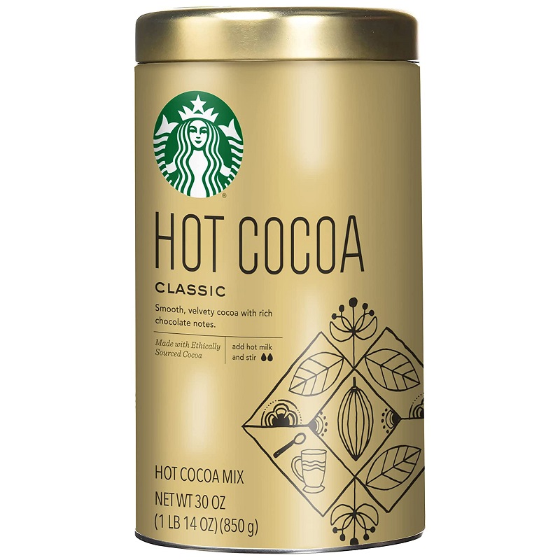 Bột Hot Cocoa Classic Starbucks 850g