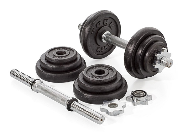 Đòn tạ tay dài 35cm phi 27, dụng cụ tập gym tại nhà( 1 cái)
