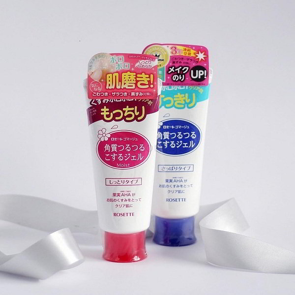 Gel Tẩy Tế Bào Chết Rosette Nhật Bản 120g (Mẫu Mới)