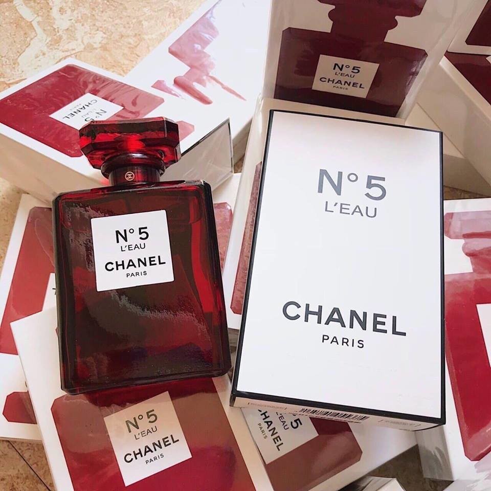 NƯỚC HOA NO 5 PARIS đỏ