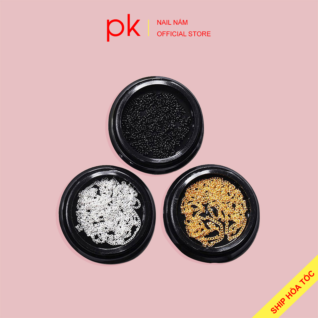 Xích nail, xích trang trí móng nhiều màu