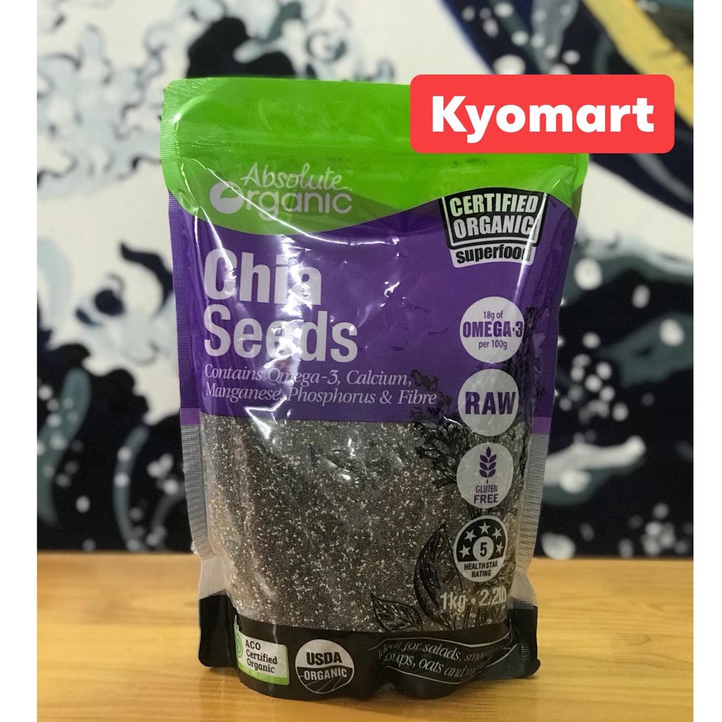 Hạt Chia Úc Organic - 1kg